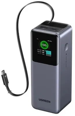 Мобильный аккумулятор Power Bank UGREEN, 20000mAh, 165W, PB726 (95670B)