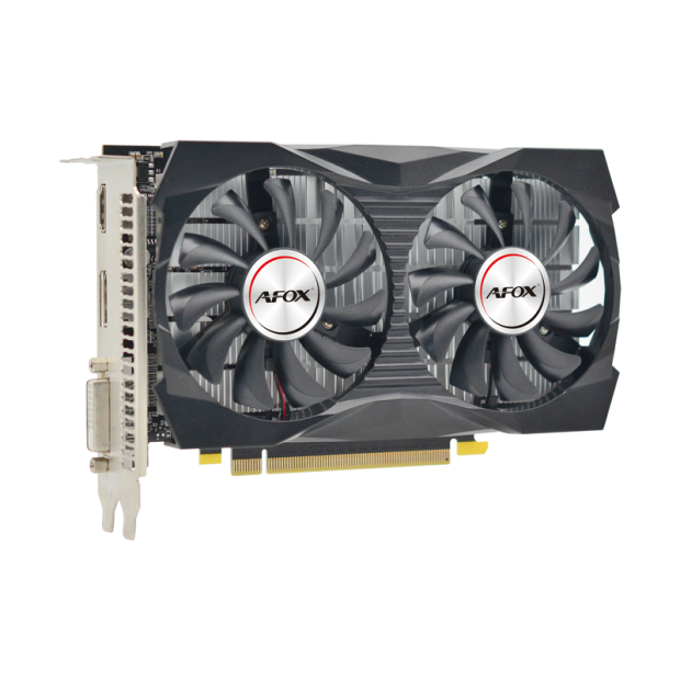 Видеокарта AFOX Geforce GTX1050 4GB GDDR5 ATX Dual Fan (AF1050-4096D5H4-V2)