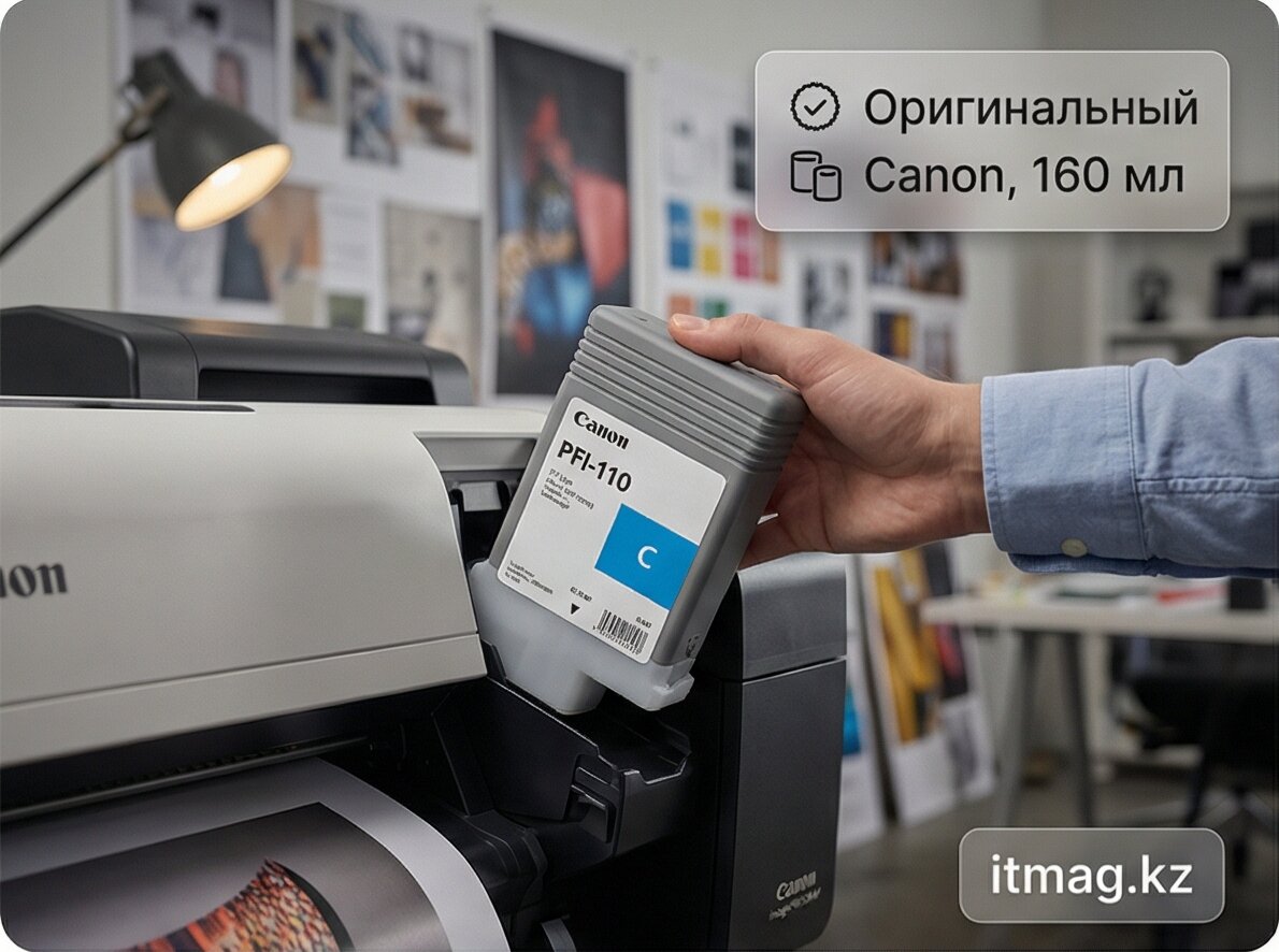 Чернильный картридж Canon PFI-110 Cyan (2365C001)