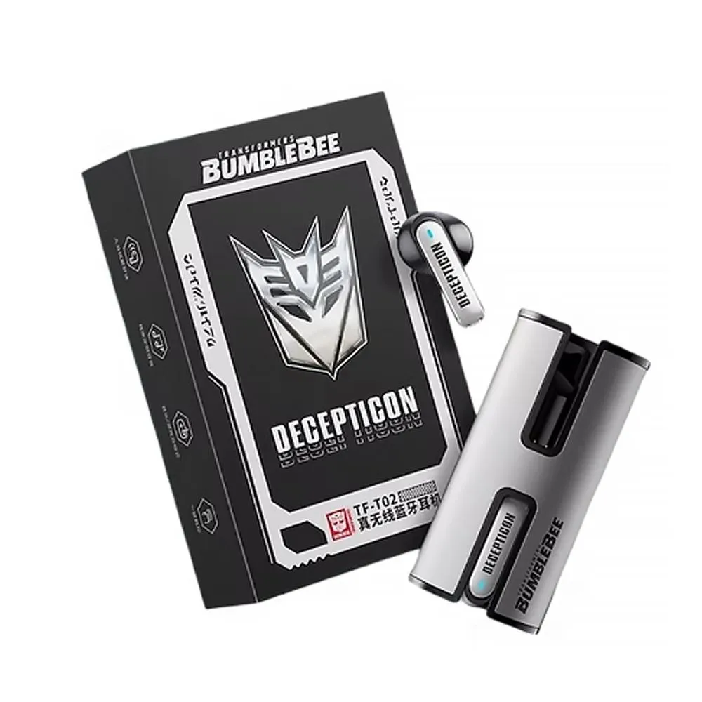 Наушники беспроводные TWS Transformers TF-T02, Silver (TF-T02_Silver)