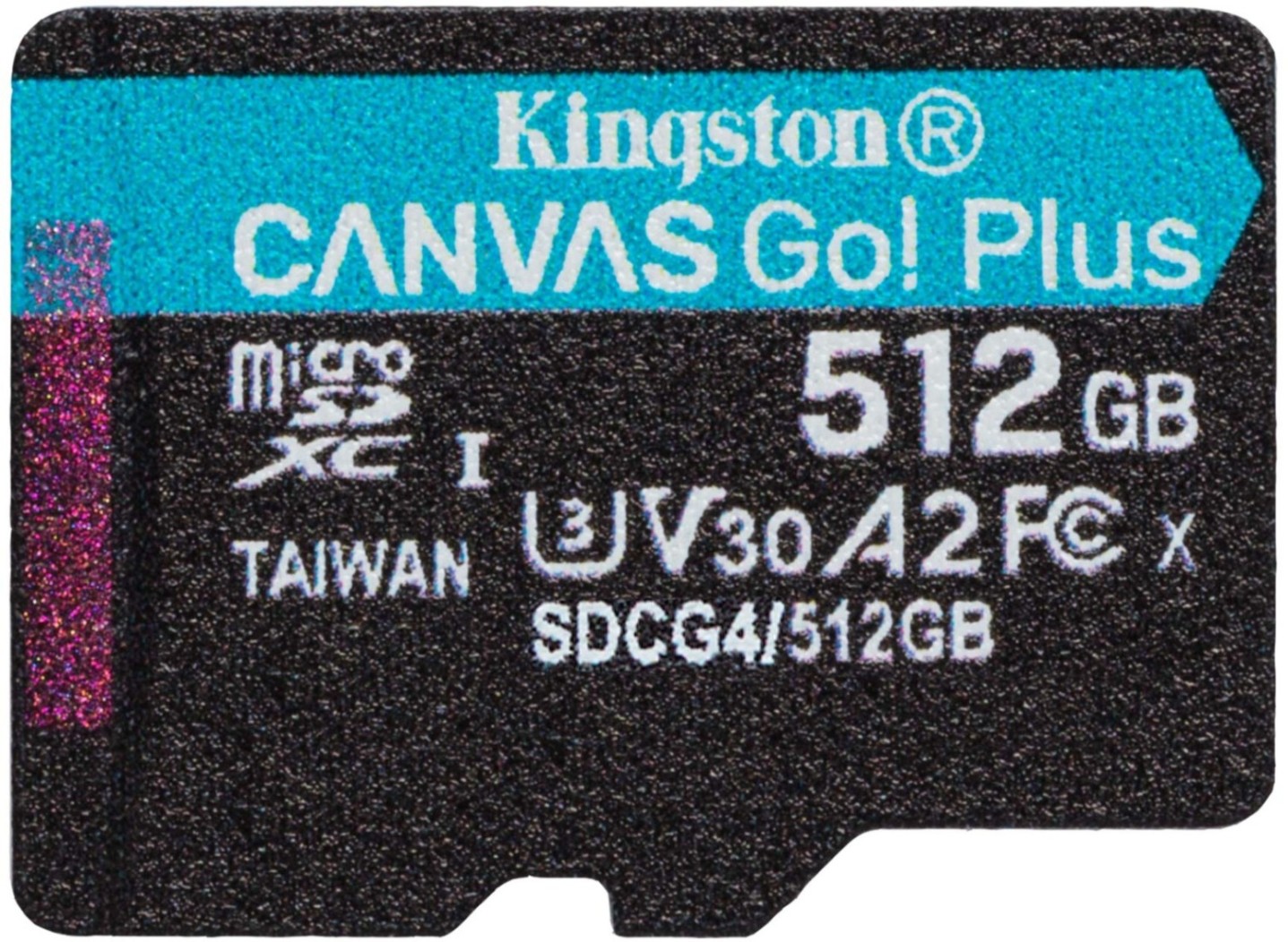 Карта памяти MemoryCard microSDXC 512GB, Kingston, Class 10 (SDCG4/512GBSP)