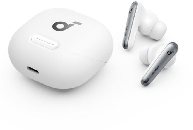 Bluetooth гарнитура soundcore Liberty 4 NC, White (A3947G21)