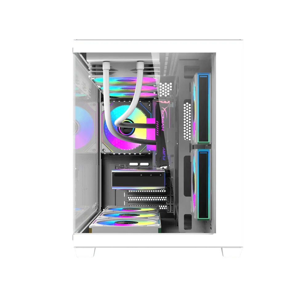 Корпус компьютерный DarkFlash B275 Pro - белый (DF-B275-PRO) (DF-B275-PRO-WH)
