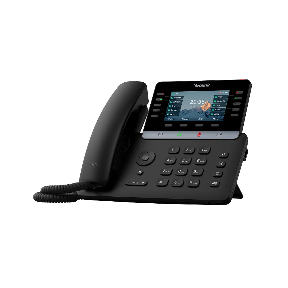 Настольный IP-телефон Yealink SIP-T74W, Wi-Fi, 4,3" цветной экран, без БП (SIP-T74W)