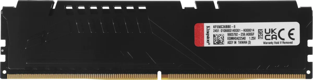 Оперативная память Kingston FURY Beast Black EXPO 8GB DDR5 5600MHz (KF556C36BBE-8)