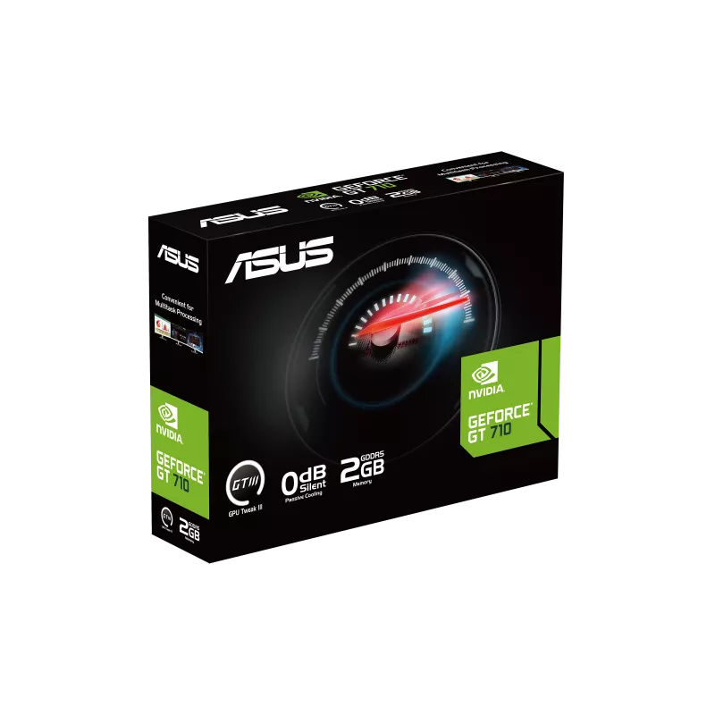 Видеокарта ASUS GeForce GT 710 2GB GDDR5 EVO (GT710-SL-2GD5-BRK-EVO)