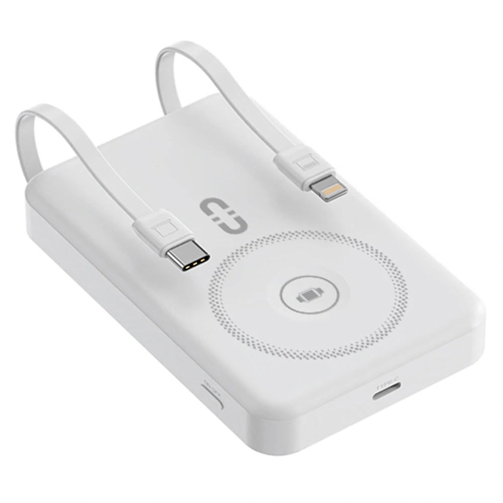 Портативный внешний аккумулятор Power Bank ARG 10000mAh White Wireless ARGW41 (ARGW41) ( ARGW41)