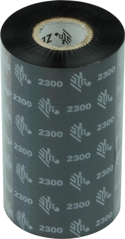 Красящая лента Воск Zebra 2300 110/300 (02300BK11030)
