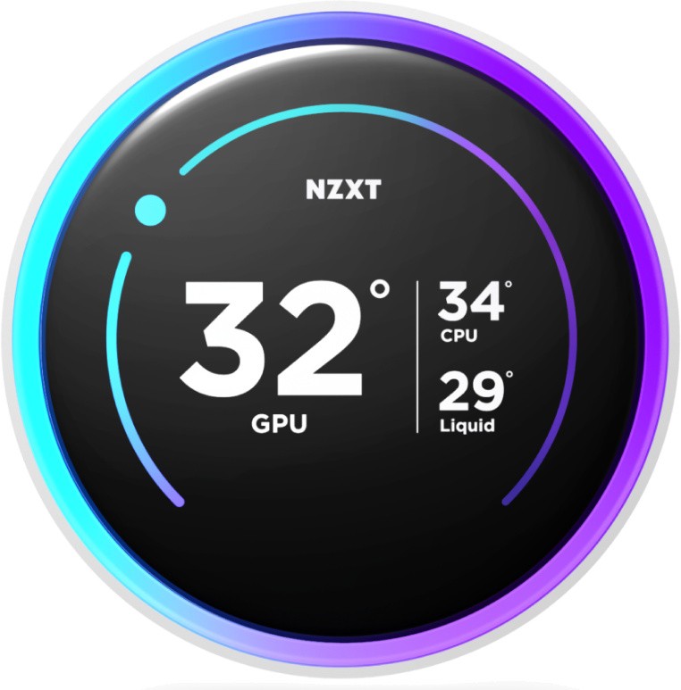 Кулер с водяным охлаждением NZXT Kraken Elite 360 RGB V2 RL-KR36E-W2 White (RL-KR36E-W2)