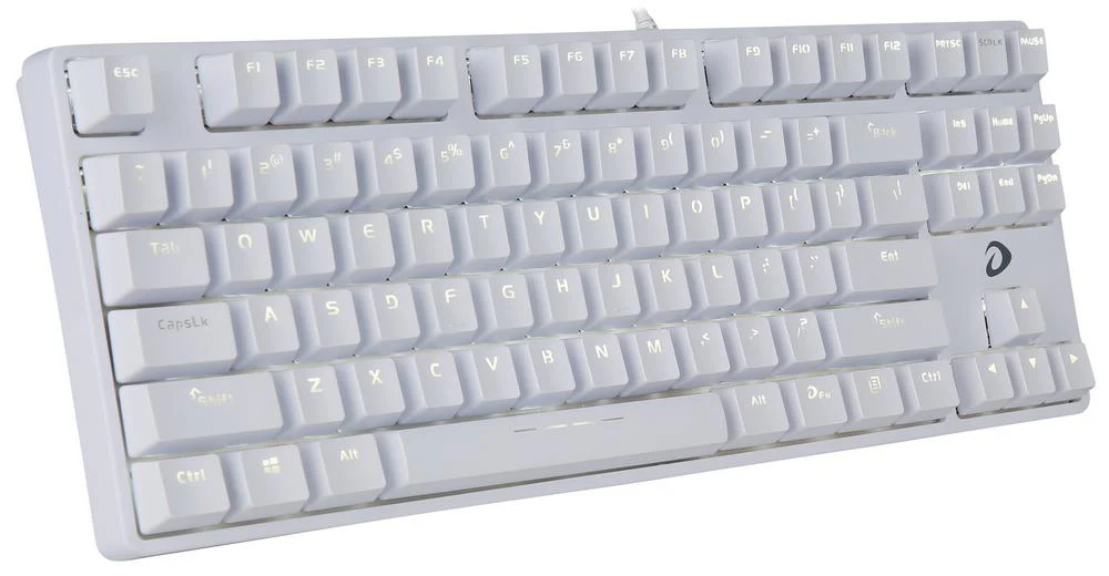 Механическая клавиатура EK75 Full white,Gasket Mount (DU-EK87-WH)