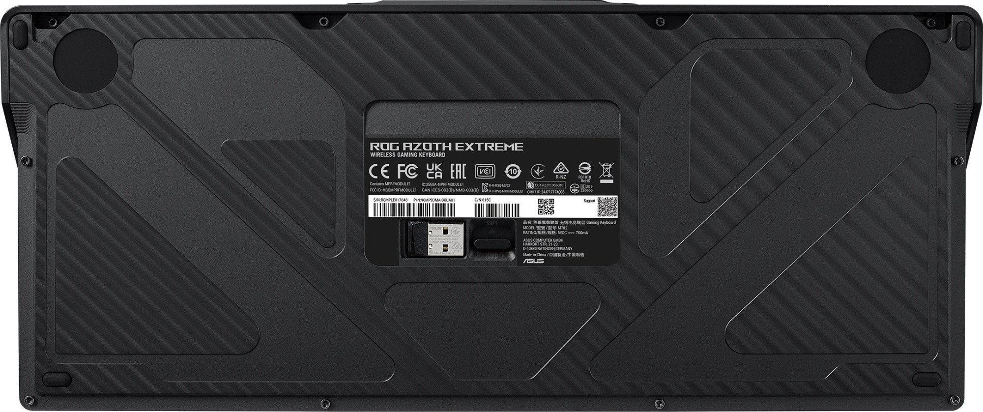 Клавиатура Asus ROG Azoth Extreme M702 (90MP03MA-BKRA01)