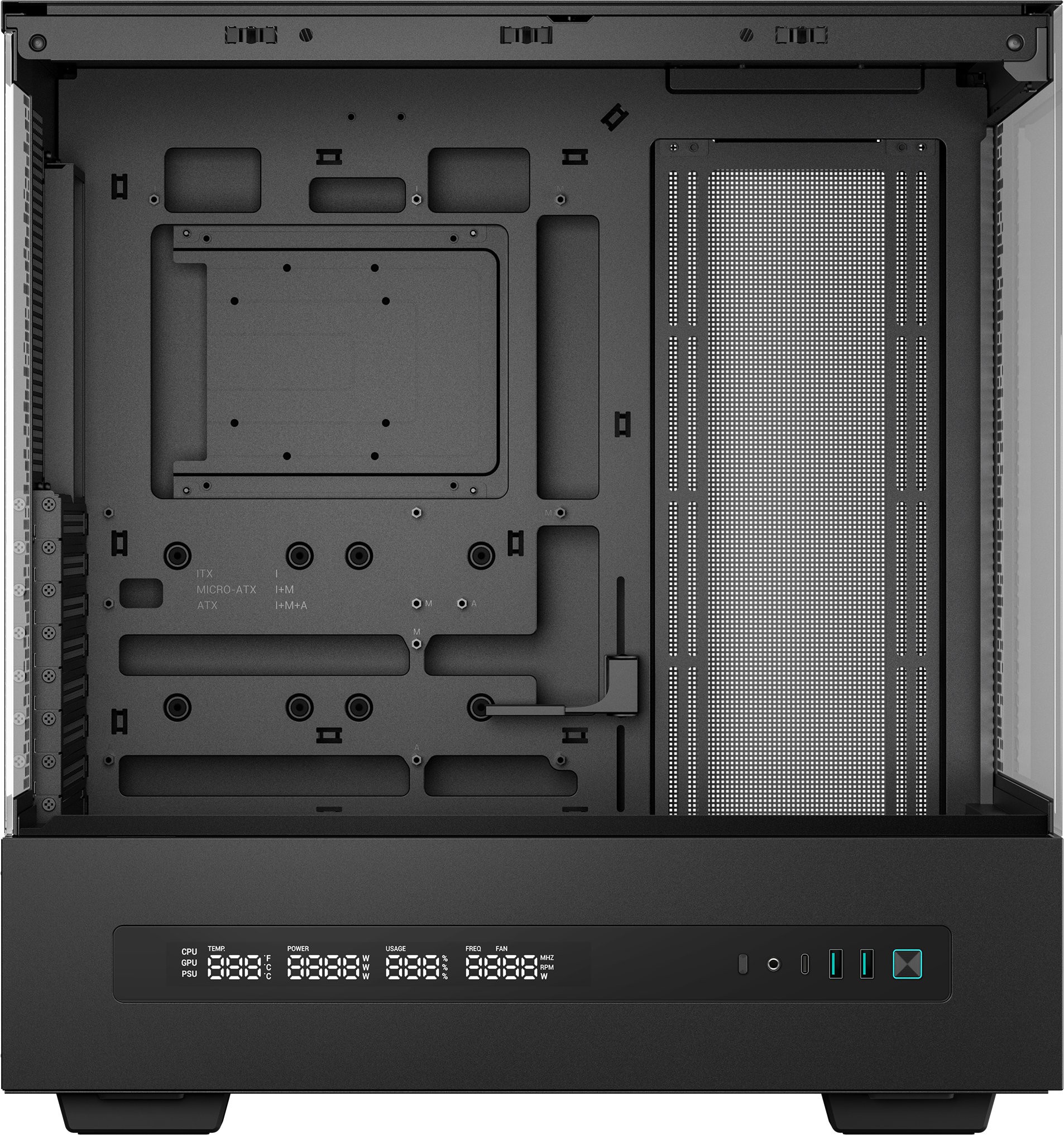 Корпус DeepCool CH690 Digital (R-CH690-BKNNA0D-G-1)
