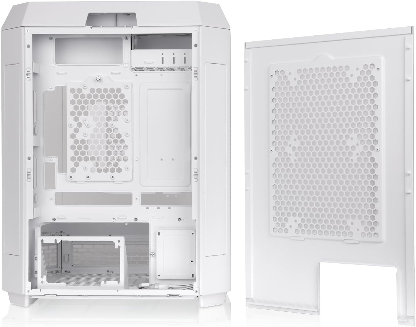 Компьютерный корпус Thermaltake The Tower 600 White без Б/П (CA-1Z1-00M6WN-00)