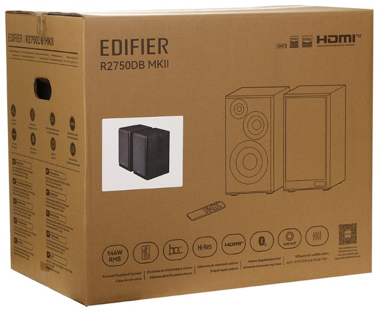 Колонки Edifier R2750DB MKII (2.0), Black (R2750DB MKII BLACK)