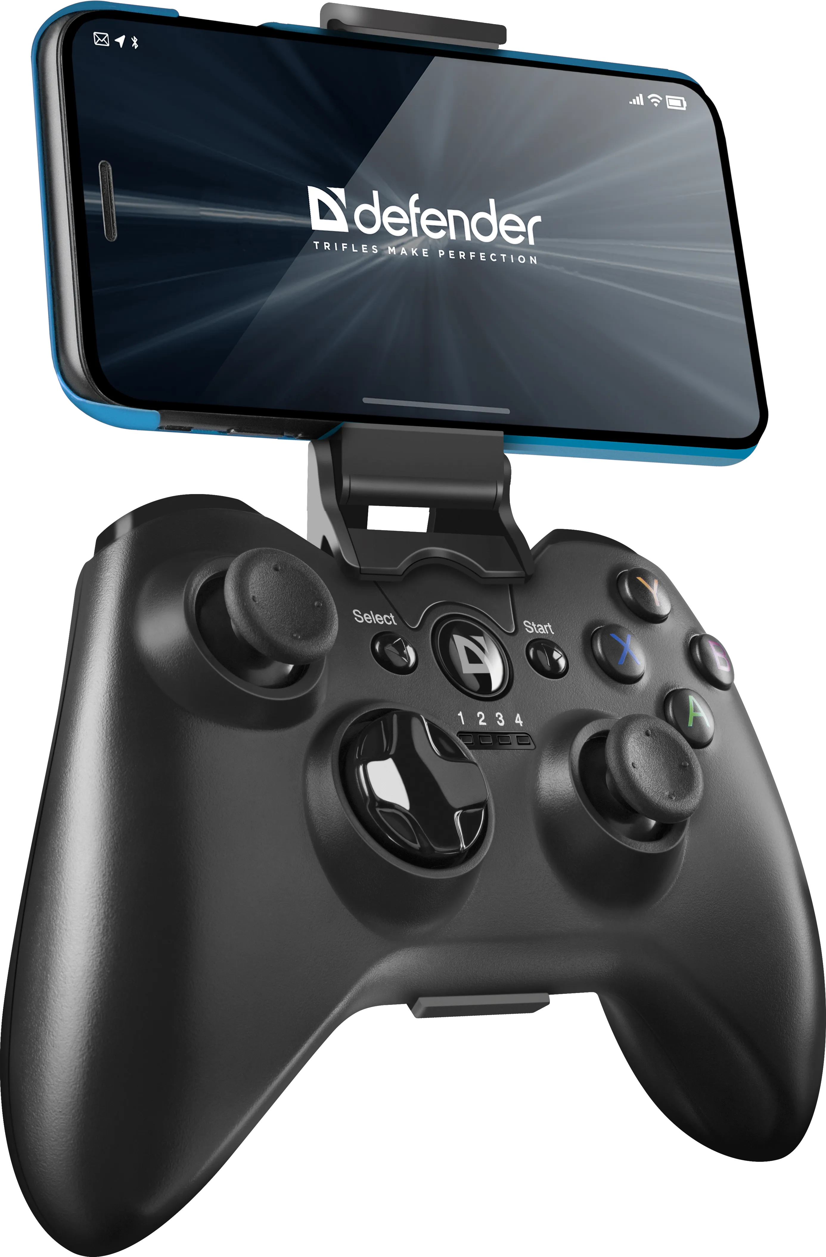 Геймпад Defender CodX, 12 кнопок, 4-поз, 2 D-Pad джойстик, Bluetooth, Li-ion, USB (64282)