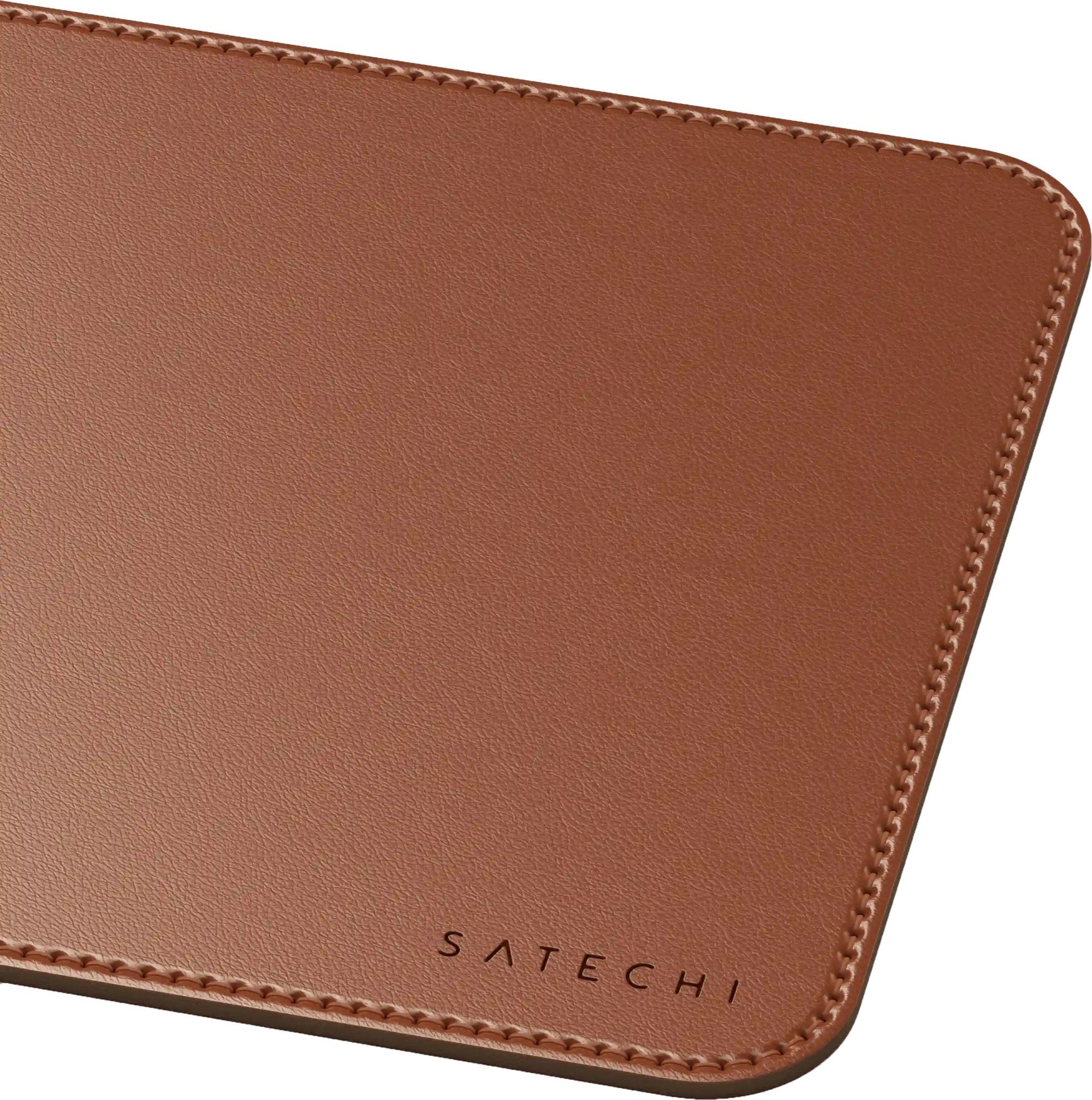 Коврик для мыши SATECHI Vegan-Leather Premium Mouse Pad, Brown (ST-LMPN)