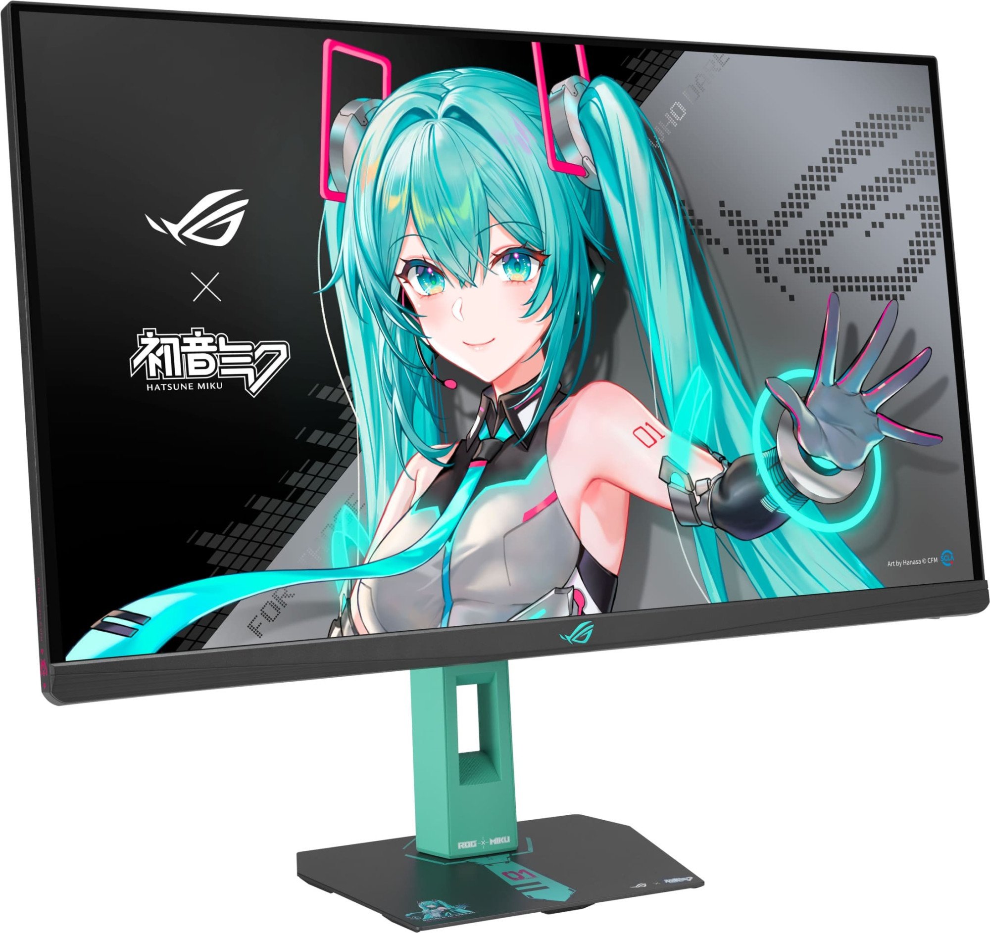 Монитор ASUS ROG Strix XG27ACMEG-G Hatsune Miku Edition 27" (XG27ACMEG-G) (90LM0C7U-B01371)