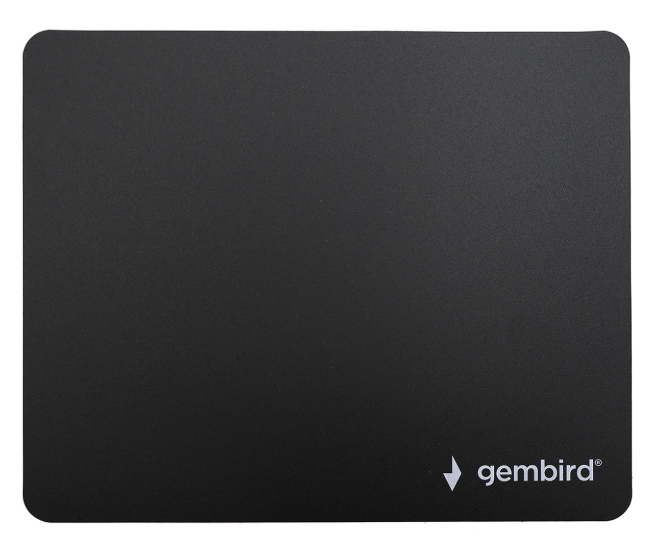 Коврик для мыши Gembird MP-BLACK, 250x200x2mm  (MP-BLACK)