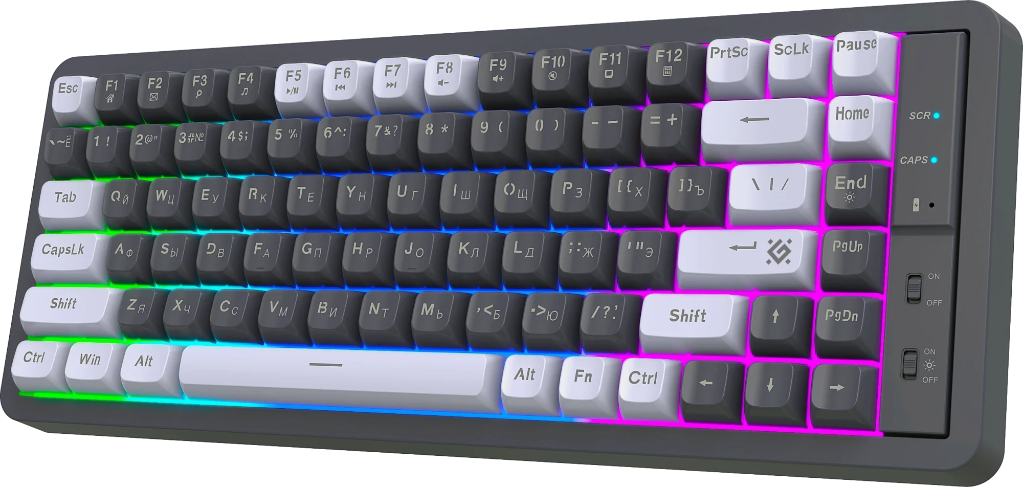 Клавиатура Defender Maro GK-325, Gaming, Grey-White (45324)