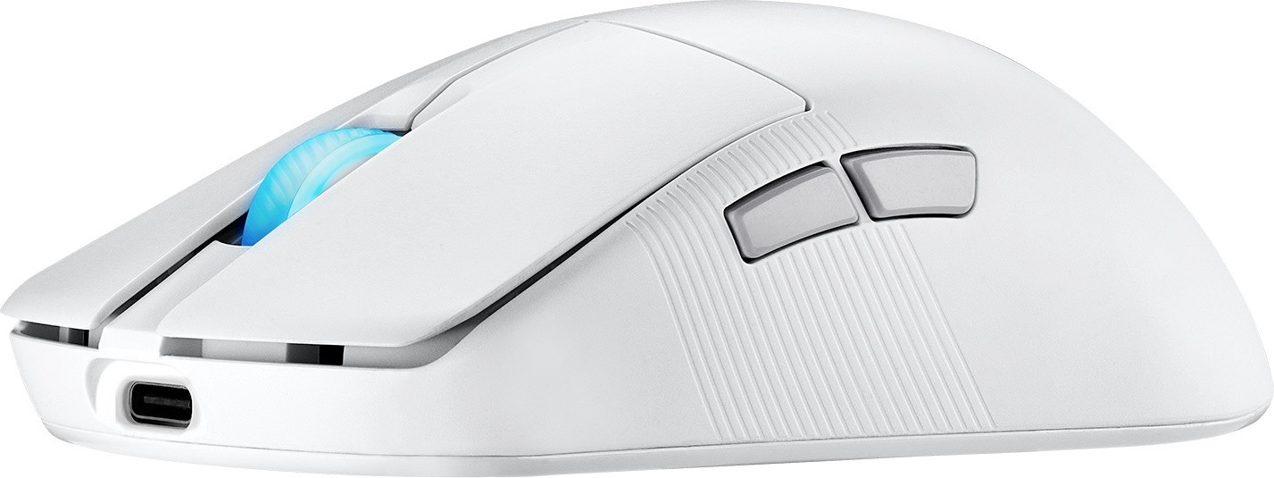 Мышь ASUS P716 ROG HARPE ACE MINI, white  (90MP03Z0-BMUA10)