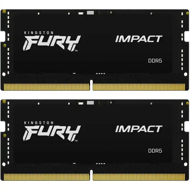 Оперативная память для ноутбука Kingston Fury Impact, DDR5 32 GB kit (2х16GB) (KF560S38IBK2-32)