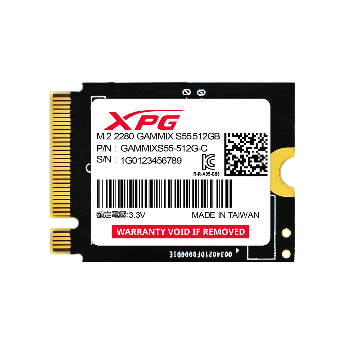 Твердотельный накопитель SSD ADATA SGAMMIXS55-512G-C 512GB (SGAMMIXS55-512G-C)