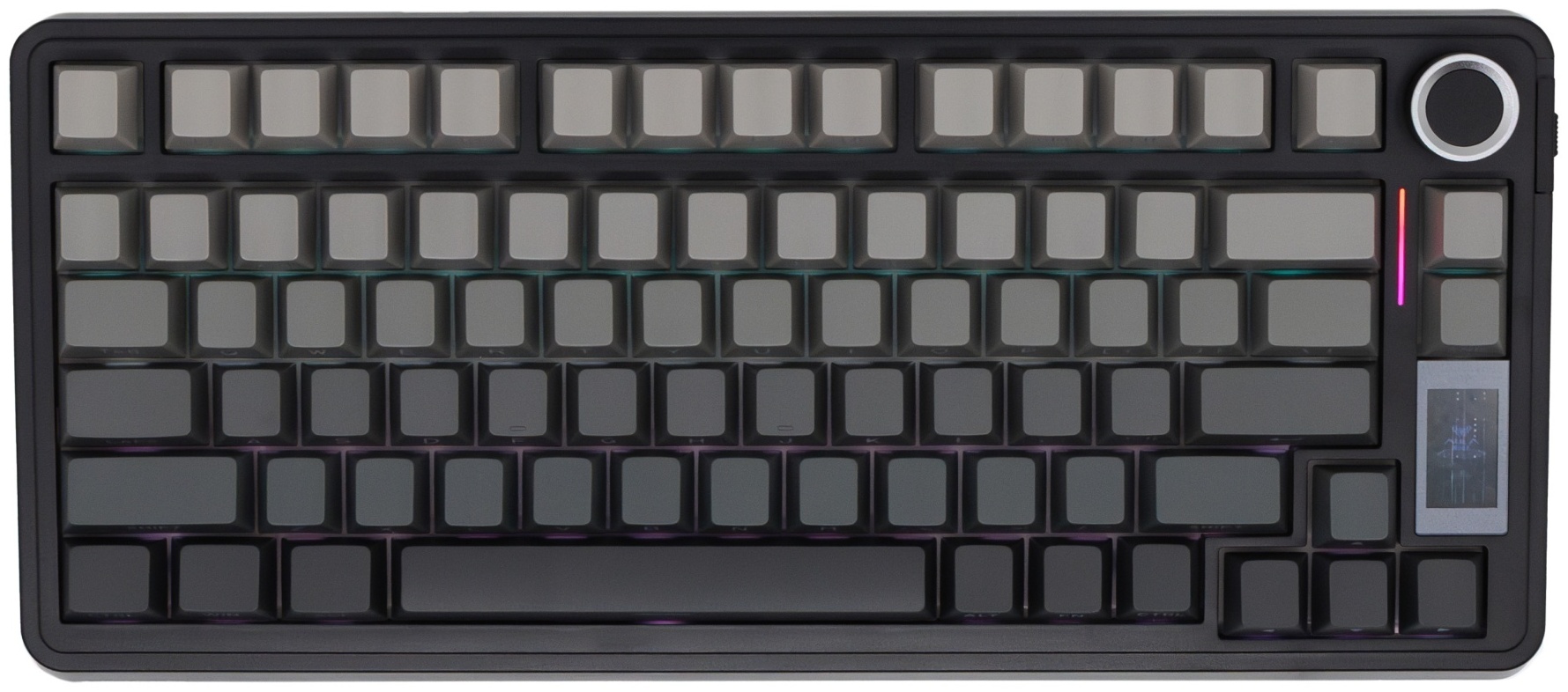 Клавиатура AULA S75 Pro Black, Seiya switch (S75 Pro Black Gradient Grey)