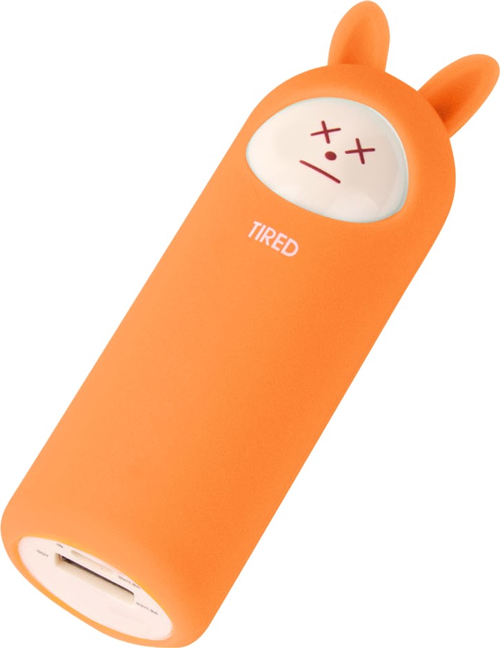 Пауэрбанк Rombica NEO Rabbit Tired, 5000mAh - Orange (NR-004T)