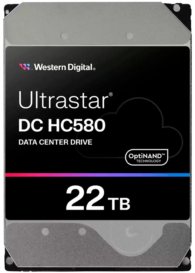 Жесткий диск HDD Western Digital Ultrastar DC HC580 22TB 3.5’’ (WUH722422AL5204)
