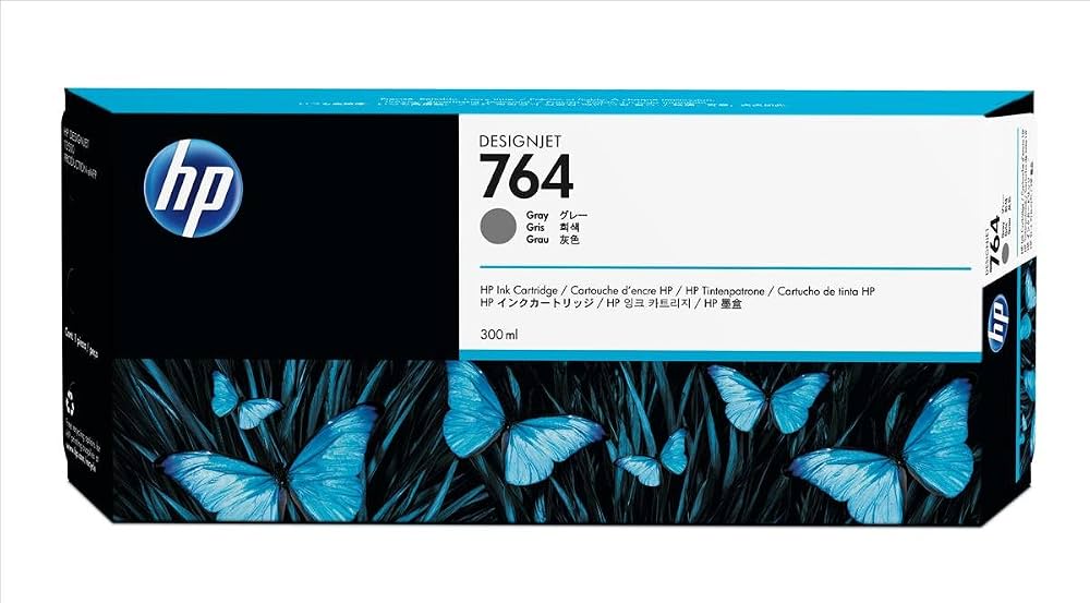 Картридж HP 764 300-ml Gray Ink Cartridge (C1Q18A)