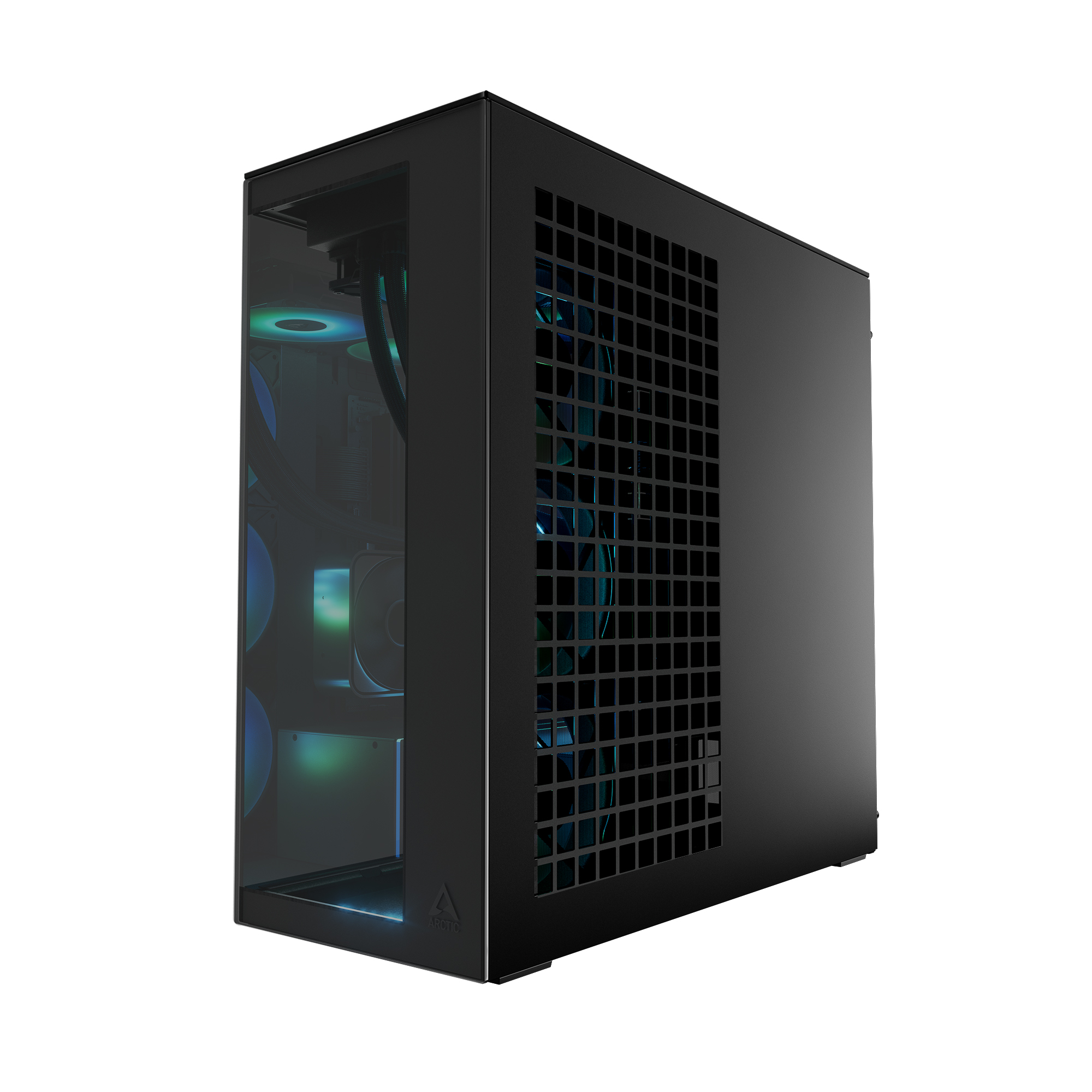 Компьютерный корпус Arctic Xtender VG, Black, Tinted Glass (ACPCC00016A)