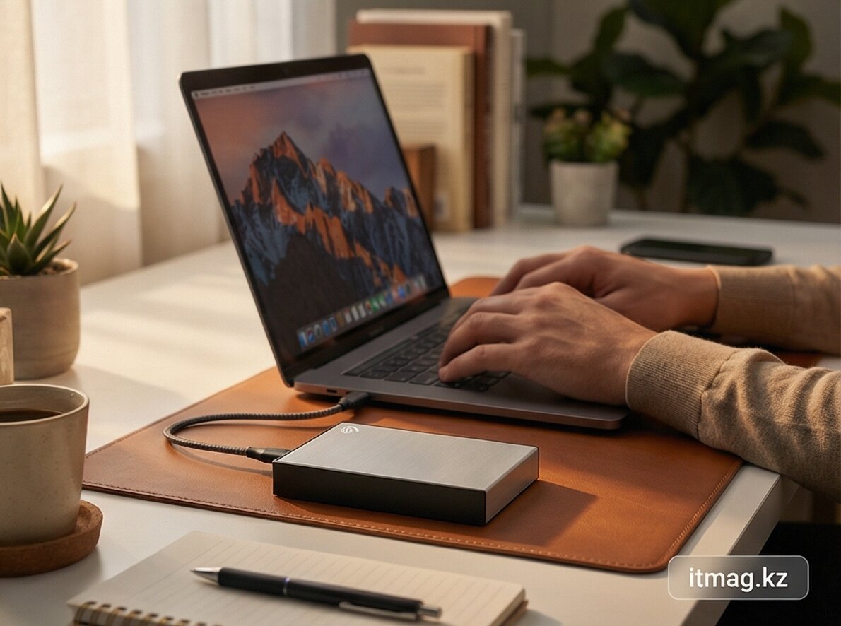 Внешний жесткий диск 5Tb Seagate One Touch Silver USB3.1 (STKZ5000401)