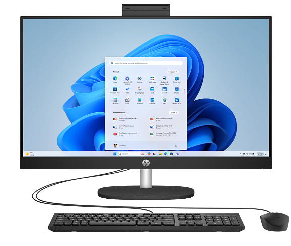 Моноблок HP 27-cr2010ci, 27", точный цвет уточняйте у менеджера (D2PZ1EA)