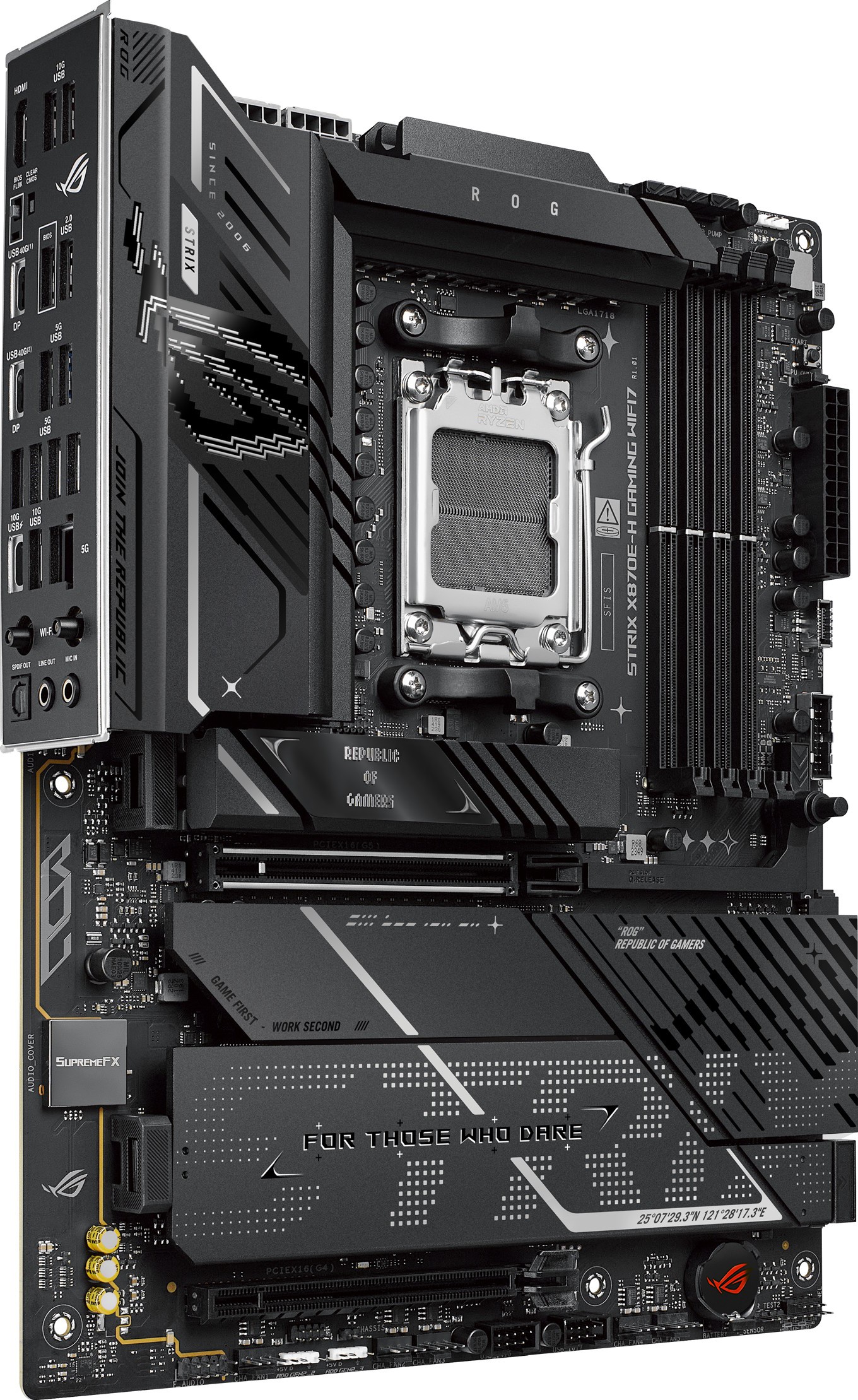 Материнская плата ASUS ROG STRIX X870E-H GAMING WIFI7 (ROG STRIX X870E-H GAMING WIFI7)