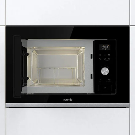 Встраиваемая микроволновая печь с грилем Gorenje (BMX201AG1BG)