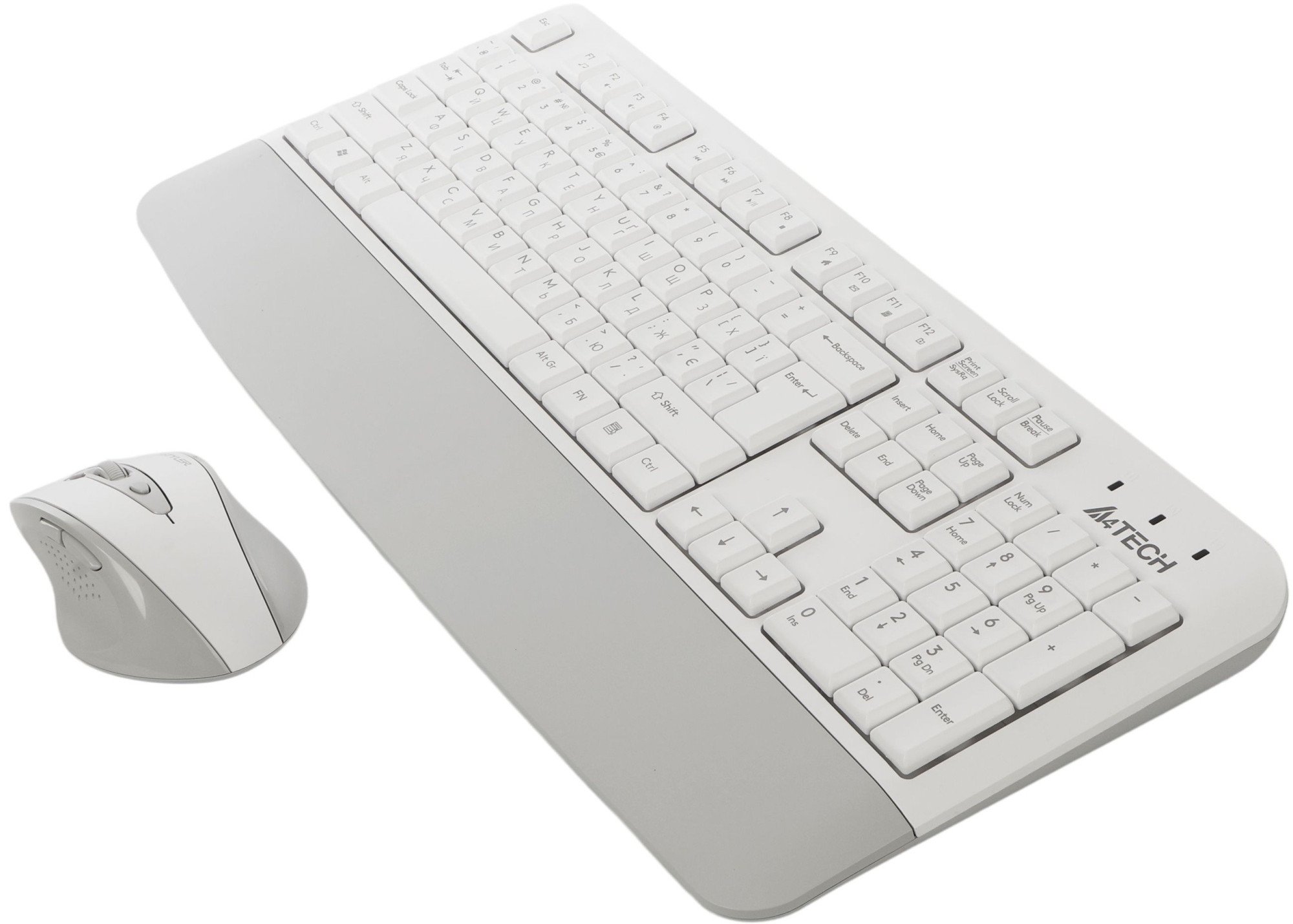 Клавиатура+мышь беспроводная A4tech Fstyler FG2500S Plus - White (A4T FG2500SPlus White)