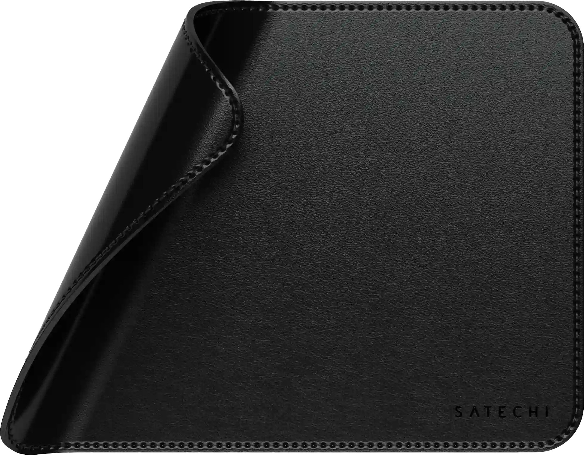 Коврик для мыши SATECHI Vegan-Leather Premium Mouse Pad, Black (ST-LMPK)