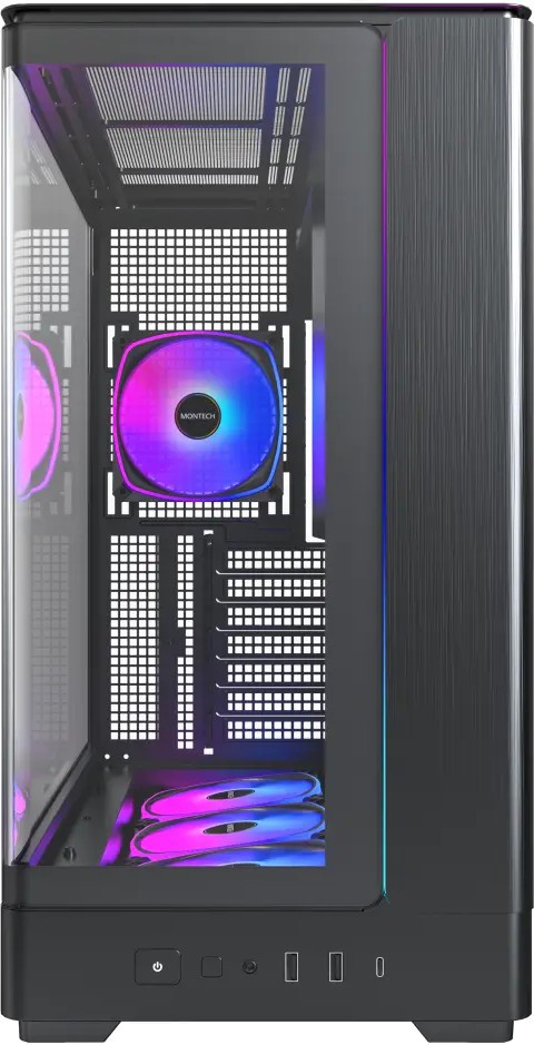 Корпус Montech KING 45 PRO, Черный (KING 45 PRO (B))