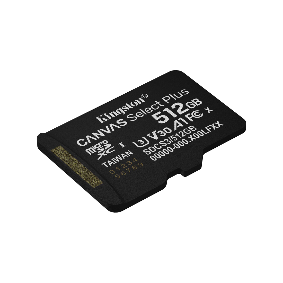Карта памяти MicroSD 512GB Class 10 UHS-I Kingston (SDCS3/512GBSP)