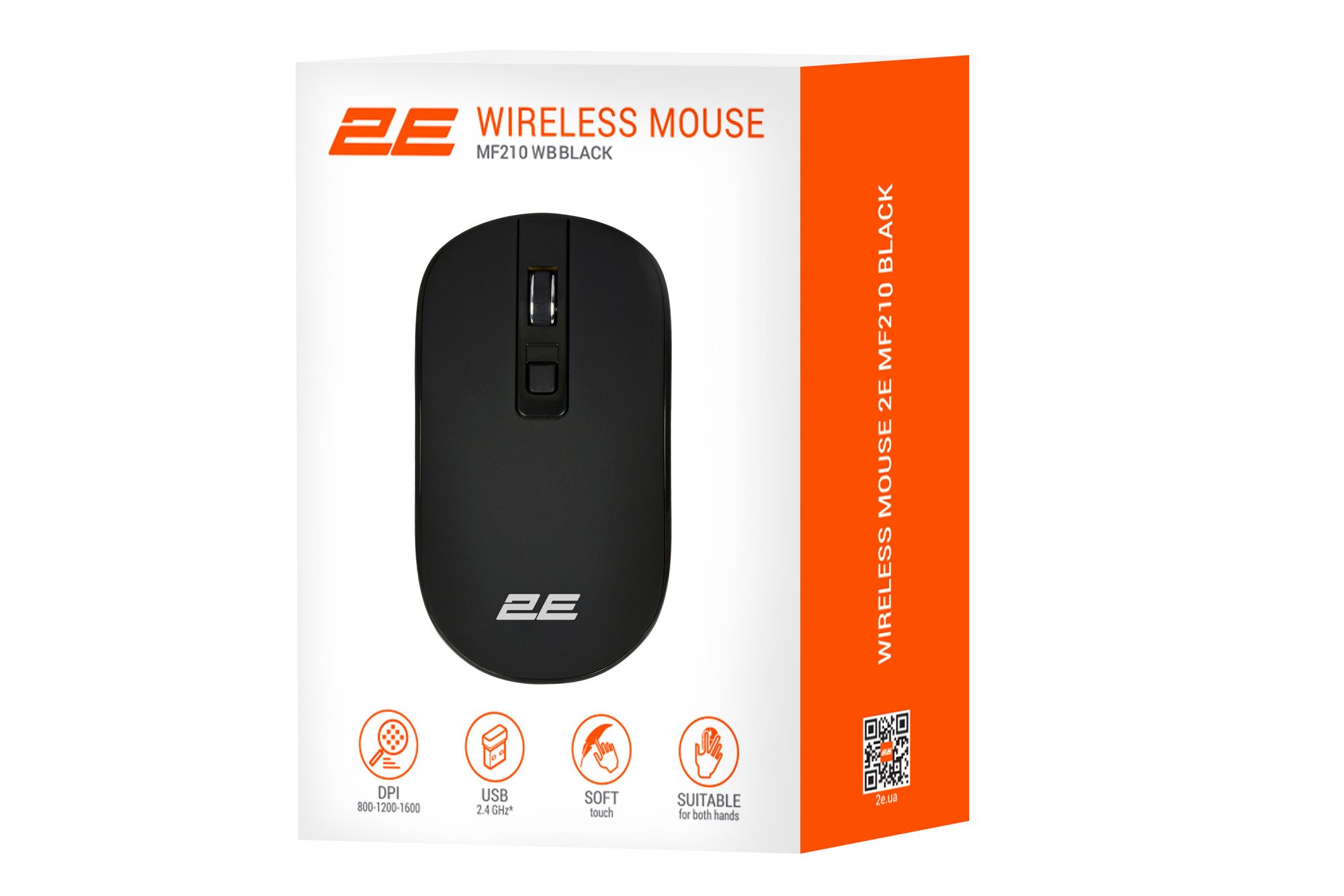 Мышь 2Е MF210, Black (2E-MF210WB)