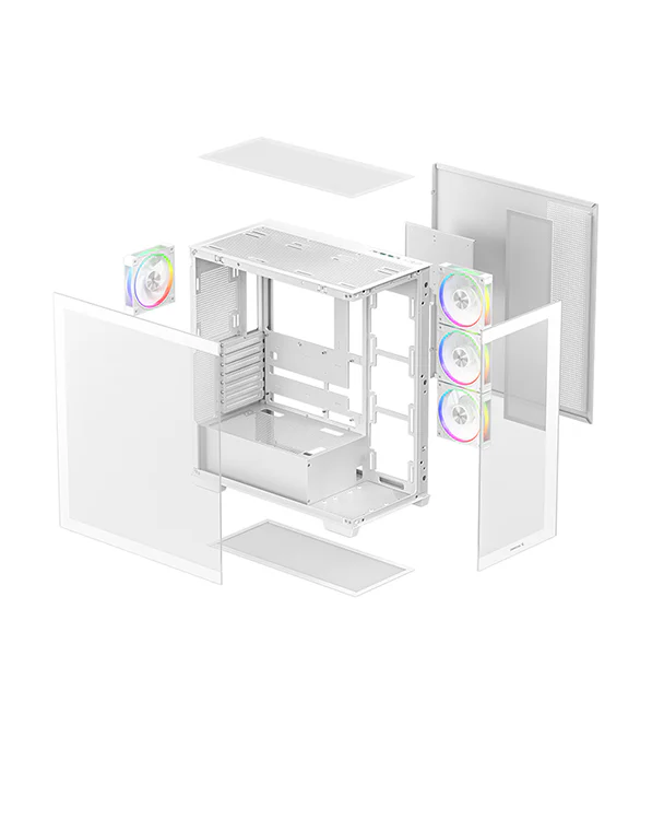 Корпус DeepCool CG580 4F V2 WH (R-CG580-WHADA4-G-2)