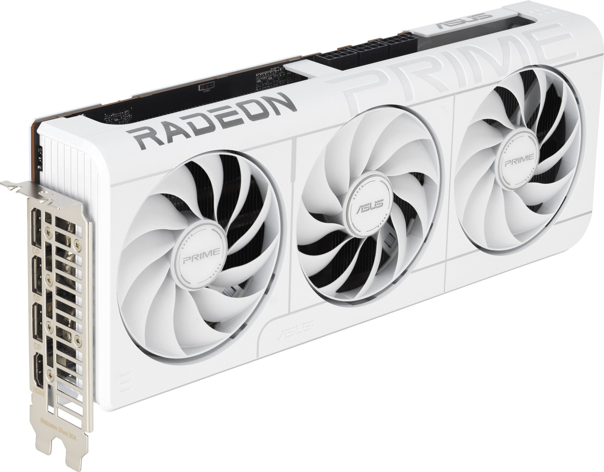 Видеокарта ASUS Prime Radeon RX 9070 XT White OC Edition 16GB GDDR6 (PRIME-RX9070XT-O16G-WHITE)