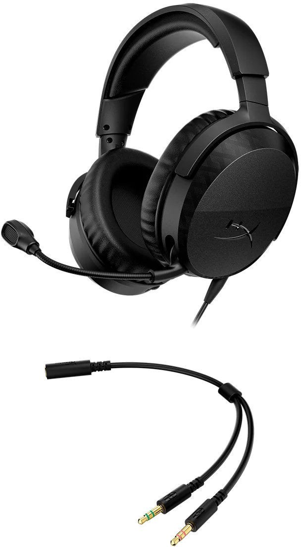 Наушники-гарнитура игровые HyperX Stinger 3, черный (BS1T5AA)