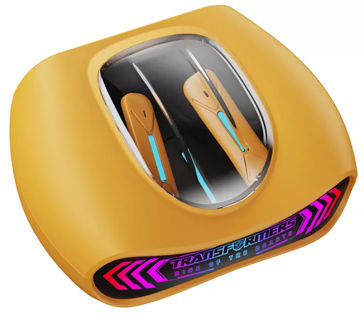 Наушники беспроводные TWS Transformers TF-T97, Yellow (TF-T97_Yellow)