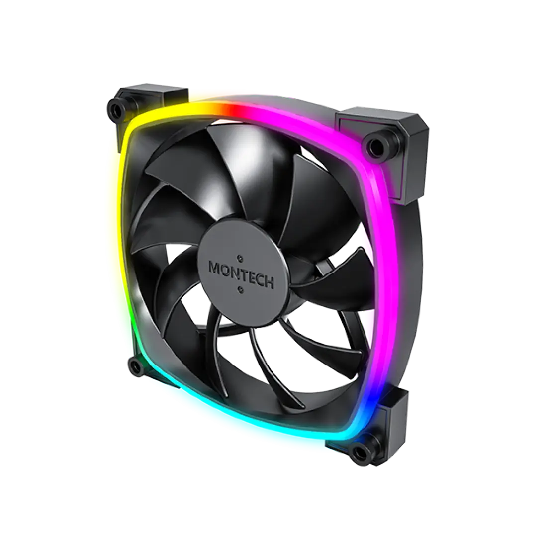 Вентилятор для корпуса Montech AX120 PWM, Черный (AX120 PWM (B))