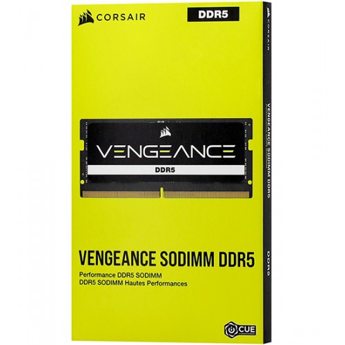 Оперативная память для ноутбука Corsair Vengeance, DDR5 32 GB 5200MHz (CMSX32GX5M1A5200C44)