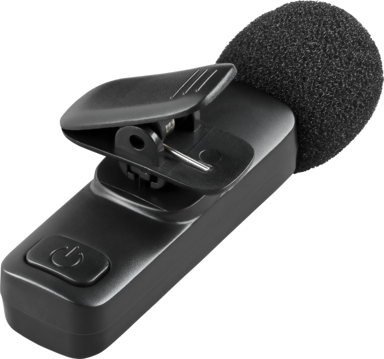 Микрофон петличный Defender Talky-138 wrls черный (64138)
