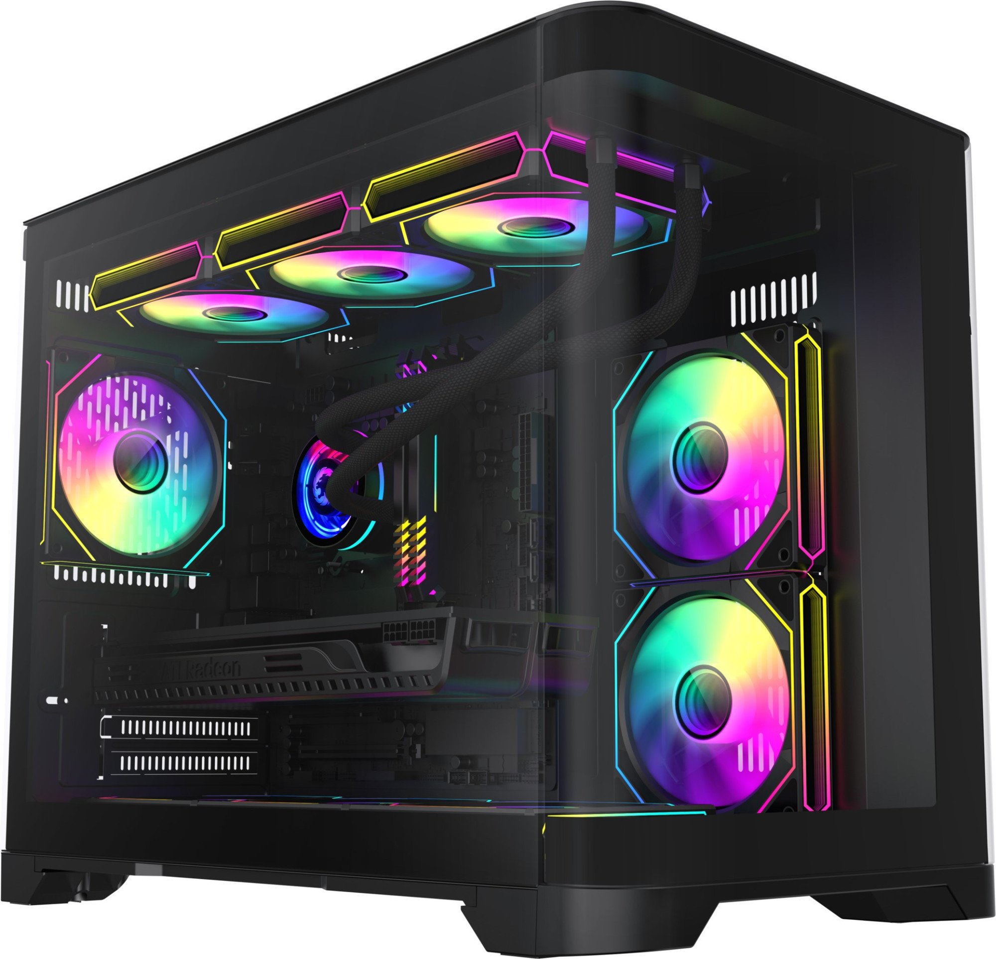 Компьютерный корпус Gamemax HYPE-M - Black (9101-0000R0185)