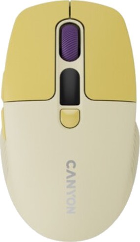 Мышь CANYON MW-26 Wireless Yellow (CNS-CMSW26Y)