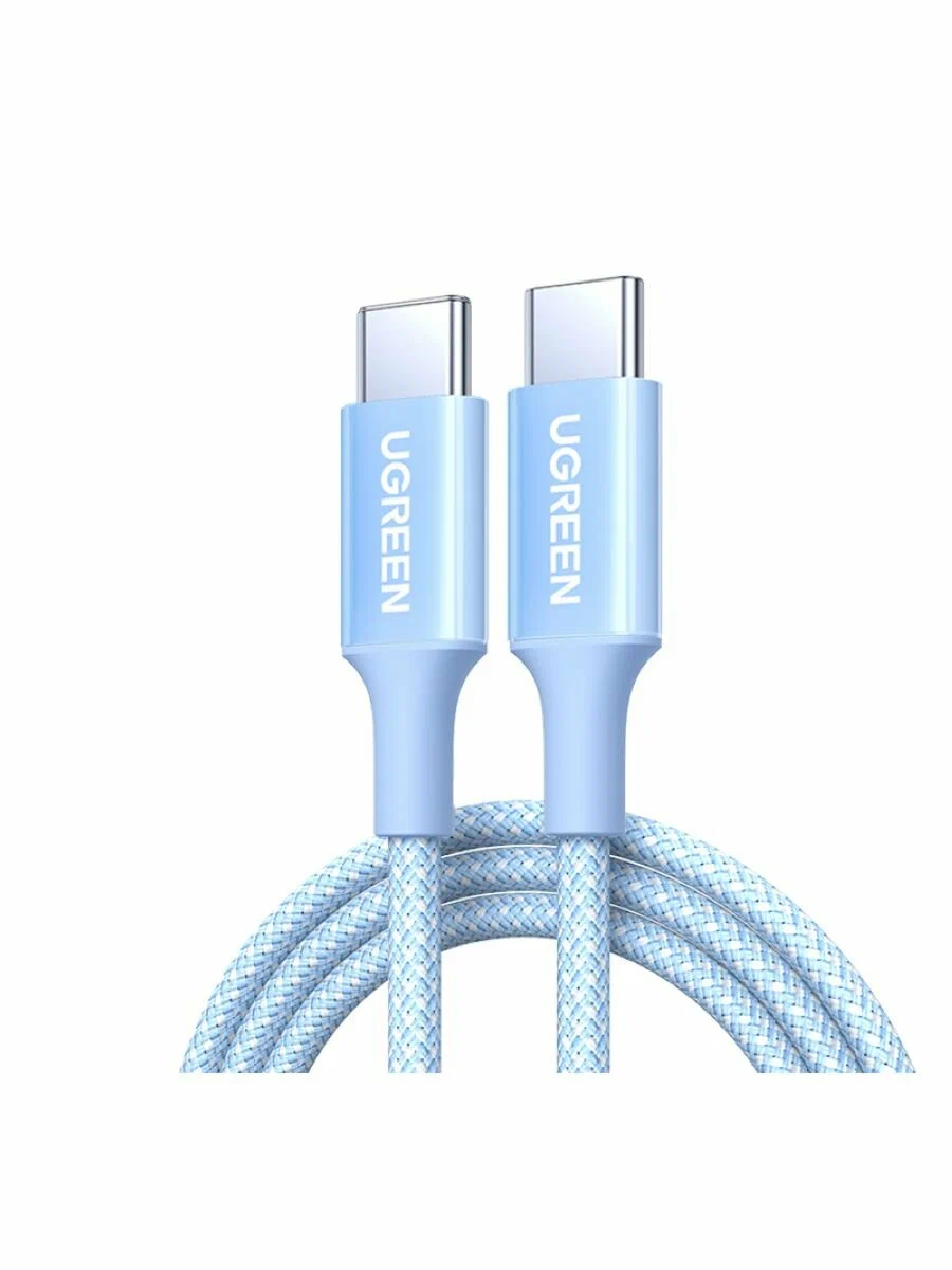 Кабель UGREEN USB C - USB C, 480Mbps, 60W, 1m, L501 (35334) 